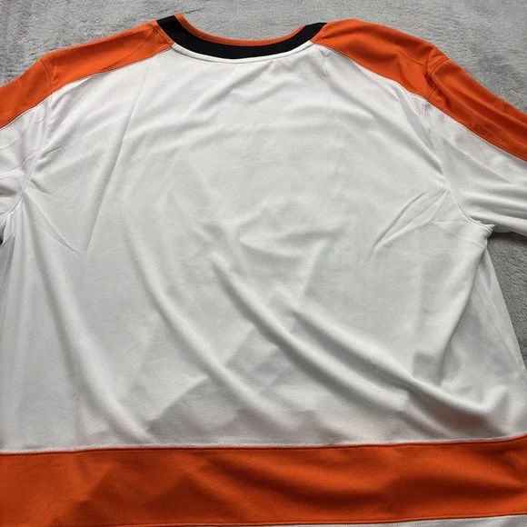 Fanatics Breakaway PHILADELPHIA FLYERS Big Tall Blank WHITE Hockey Jersey 5XL